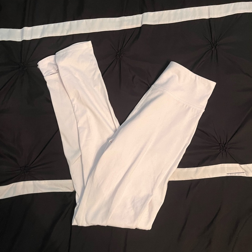 Cuddl Duds Soft White Leggings